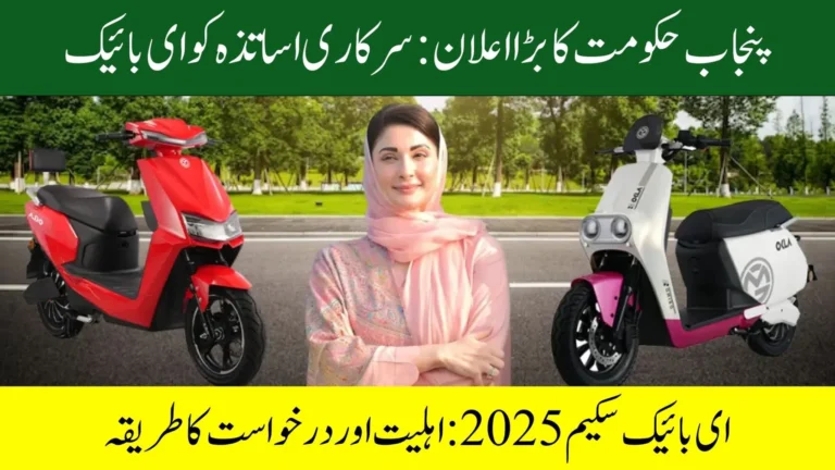 Free E-Bike for Teachers in Punjab 2025: Eligibility, Benefits & Process 4 Free E-Bike for Teachers in Punjab 2025
