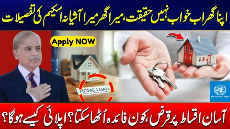 Mera Ghar Mera Ashiana Housing Scheme 2025: Affordable Housing in Pakistan 6 how to apply Mera Ghar Mera Ashiana Housing Scheme 2025