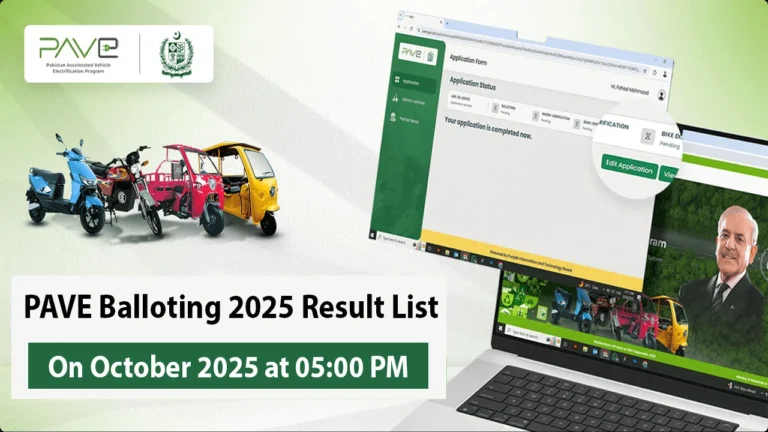 PAVE Balloting Result 2025