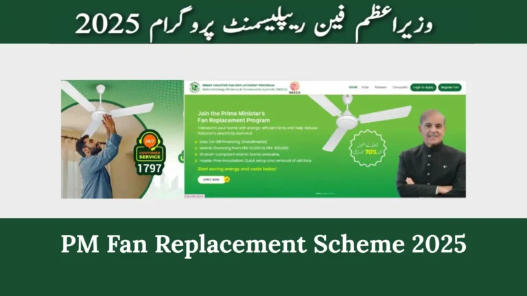 Prime Minister Fan Replacement Program 2025: Big Savings for Pakistani Households 7 Prime Minister Fan Replacement Program 2025